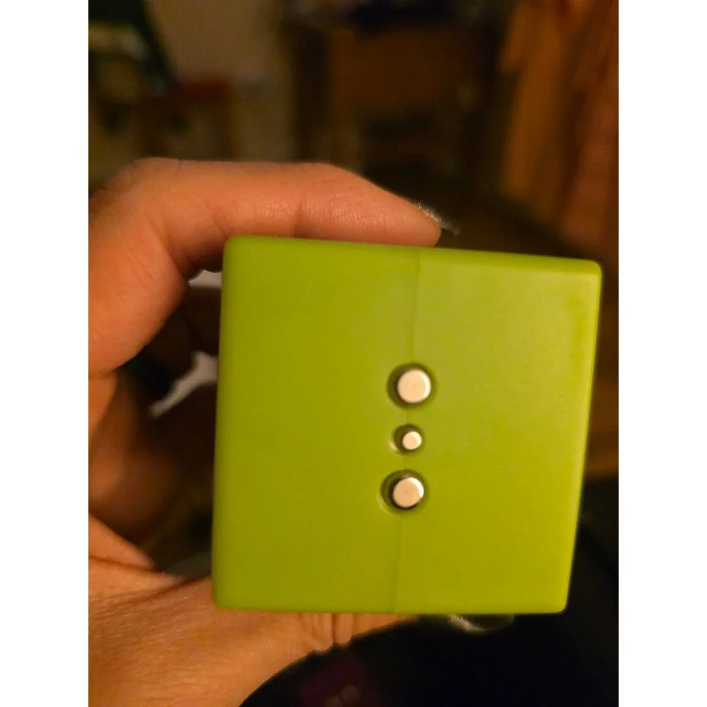 Radica Cube World‎ Series 2 Dusty LimeGreen Handheld ElectronicGame 2005 Vintage